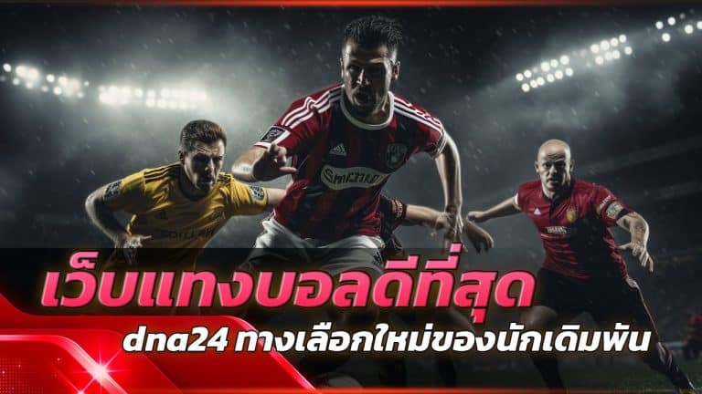 เว็บแทงบอลดีที่สุด 2026 โดย dna24